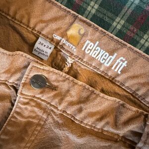 Carhartt Tan Relaxed Fit Trousers